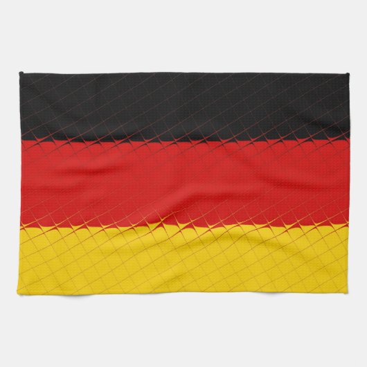 Landesflagge Deutschland Geschirrtuch (Horizontal)