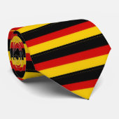 Landesflagge Deutschland Krawatte (Gerollt)