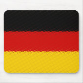 Landesflagge Deutschland Mousepad (Vorne)