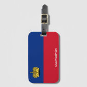 Landesflagge Gepäckanhänger (Vorderseite Vertikal)