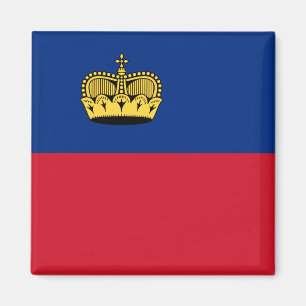 Landesflagge Liechtenstein Magnet