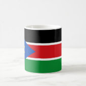 Landesflagge Südsudan Kaffeetasse (Mittel)