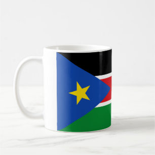 Landesflagge Südsudan Kaffeetasse