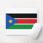Landesflagge Südsudan Mousepad (Mit Mouse)
