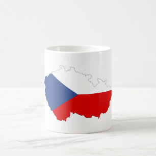 Landesflaggekarte der Tschechischen Republik Kaffeetasse