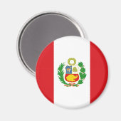 Landesflaggenmagnet Magnet (Vorderseite/Rückseite)