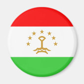 Landesflaggenzeichen Tadschikistan Magnet (Vorne)
