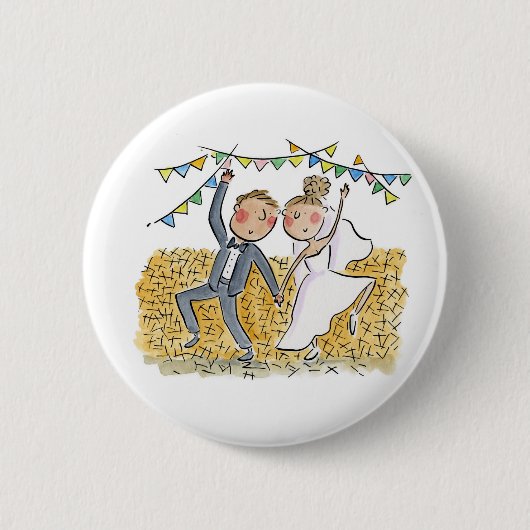 Landeshochzeit Button (Vorderseite)