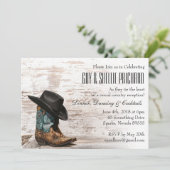 Landeshochzeit Einladung (Stehend Vorderseite)