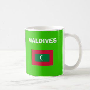Landeskennzahl-Tasse Millivolts Malediven Kaffeetasse