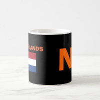 Landeskennzahl-Tasse NL niederländische