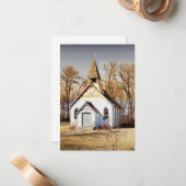 Landeskirche - Flachbildschirm Mitteilungskarte (Vorderseite/Rückseite Beispiel)