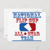 Landesmeisterin für dreh postkarte (Vorne/Hinten)