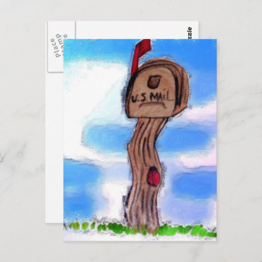 Landespostfach Postkarte (Vorne/Hinten)