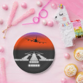 Landestraßenbeleuchtung Pappteller (Party)