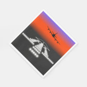 Landestraßenbeleuchtung Serviette (Ecke)