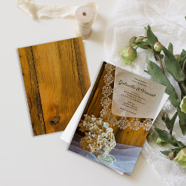 Landesvorstand und Blume-Hochzeit Einladung