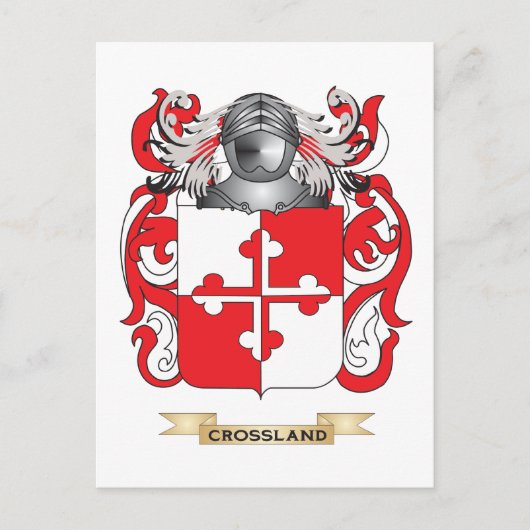 Landeswappen Postkarte (Vorderseite)