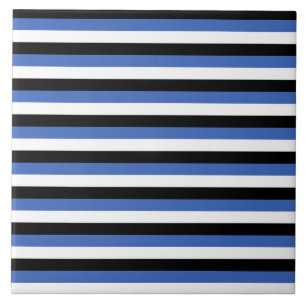 Landesymbollinien der Estonia-Flagge Fliese