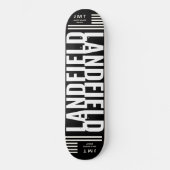 LANDFIELD. Skateboard (Vorderseite)