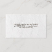 Landflucht | Big Brown Tree Visitenkarte (Rückseite)