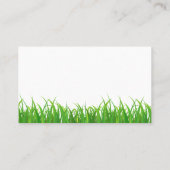 Landflucht | Gartenpflanzende Blume Visitenkarte (Rückseite)