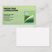 Landflucht | Gras | Gärtner Visitenkarte (Vorne/Hinten)