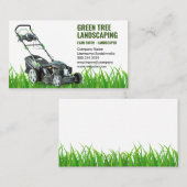 Landflucht | Rasenmäher | Gardener Visitenkarte (Vorne/Hinten)