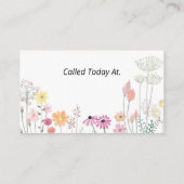 Landflucht Visitenkarte (Rückseite)