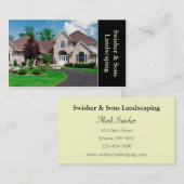 Landflucht Visitenkarte (Vorne/Hinten)