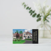 Landflucht Visitenkarte (Stehend Vorderseite)