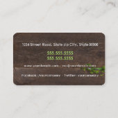 Landflucht Visitenkarte (Rückseite)