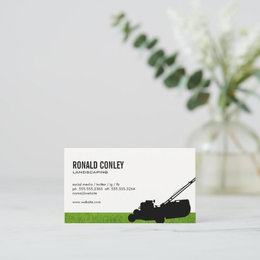 Landflucht Visitenkarte (Stehend Vorderseite)