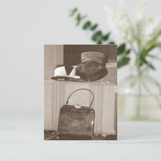 Landfrau Postkarte (Stehend Vorderseite)