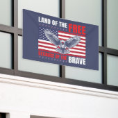 Landfreier mutiger Adler Banner (Äußeres Gebäude)