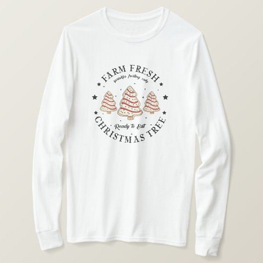Landfrischer Weihnachtsbaum T-Shirt (Design vorne)