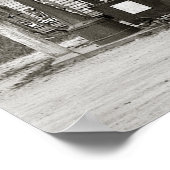 Landfüllstation, 1939. Vintages Foto Poster (Ecke)