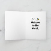 Landgarten Apfelbaum Neue Babys Karte (Innenseite)