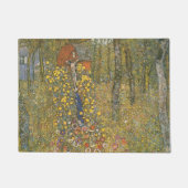 Landgarten mit Kruzifix (von Gustav Klimt) Fußmatte (Vorderseite)