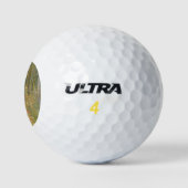 Landgarten mit Kruzifix (von Gustav Klimt) Golfball (Logo)