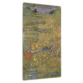 Landgarten mit Kruzifix (von Gustav Klimt) Klemmbrett (Rechts)