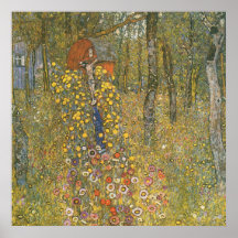 Landgarten mit Kruzifix (von Gustav Klimt)