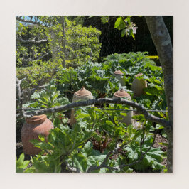 Landgarten mit Rhubarb und Terracotta Pots Puzzle