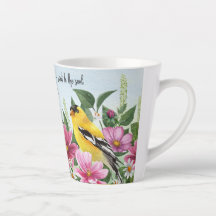 Landgarten mit Vögeln und Schriften