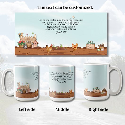 Landgarten-Segen Kaffeetasse