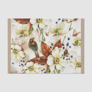 Landgarten Vintage Blume Seidenpapier