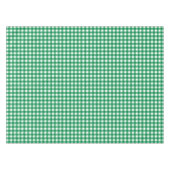 Landgrün Gingham  Tischdecke (Vorderseite (Horizontal))