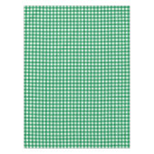 Landgrün Gingham  Tischdecke (Vorderseite)