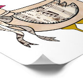 Landhähnchen Poster (Ecke)