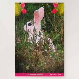 Landhase Kaninchen Puzzle